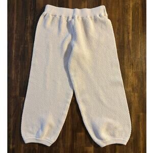 Free People Beach Size Small Pants Hailee 100% Cotton Knit Pull On Jogger Crop